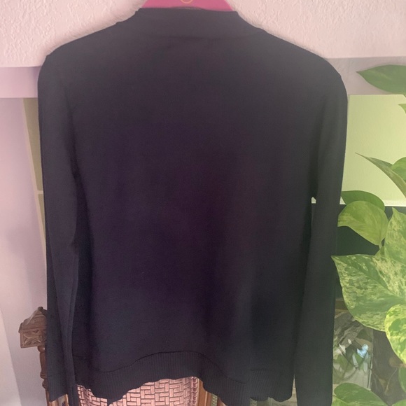 ESPERANZA CARDIGAN EMBELLISHED SWEATER (Small) - Picture 3 of 10